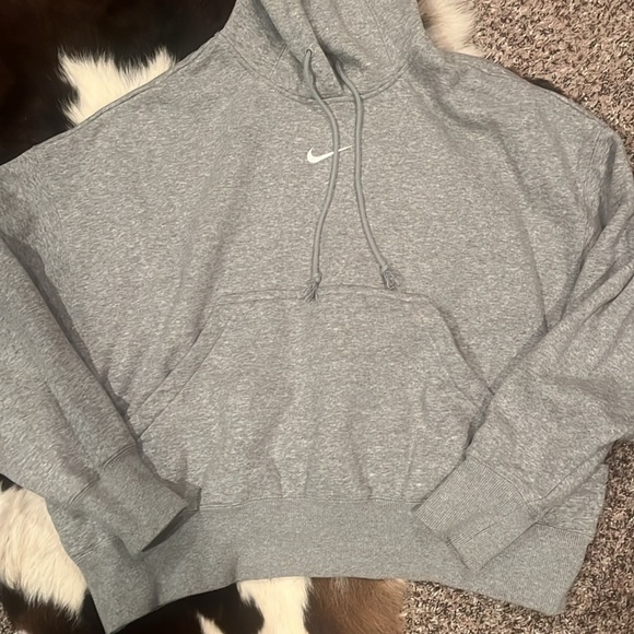 Nike phoenix fleece cropped hoodie - Picture 2 of 4
